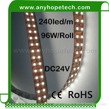 High lumen energy saving dc 24v 240ledm dual strip light
